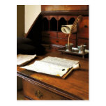 Quill, Papers and Pipe Postcards