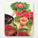 Quilling Flower Plants mousepads