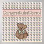 Quilt Baby Shower POSTER