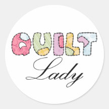 QUILT Lady Stickers