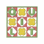 Quilt Logo embroidered shirts