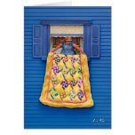 Quilted Showing Greeting Card