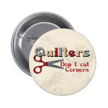 Quilting Corners Pinback Buttons