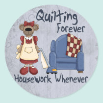 Quilting Forever stickers