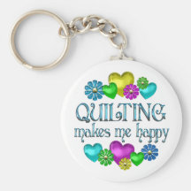Quilting Happiness Keychains