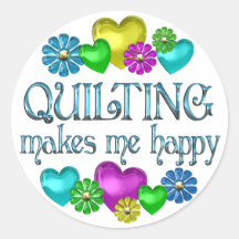 Quilting Happiness Stickers