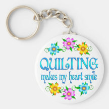 Quilting Smiles Keychain
