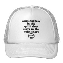 quilting trucker hat