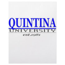 quin. univ customized letterhead
