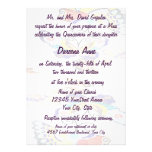Quinceanera Colourful Butterfly Custom Invites