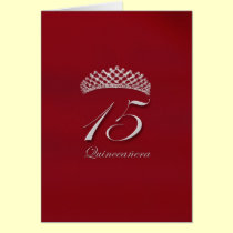 Quinceañera for the 15th birthday cards