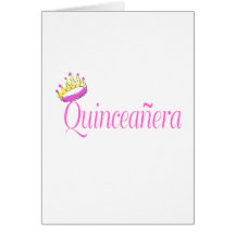 Quinceanera Greeting Card