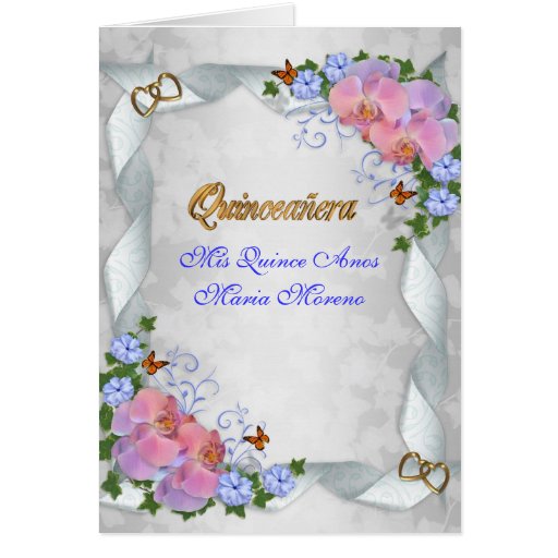 Quinceanera invitation Mis Quince Anos 15th Cards