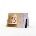 Quindici / Fifteen Notecard