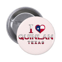 Quinlan, Texas Pinback Buttons