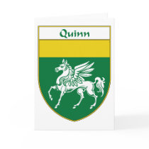 Quinn Coat of Arms/Family Crest Cards