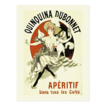 Quinquina Dubonnet Liqueur France Postcard
