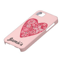 Quirky Heart iphone case