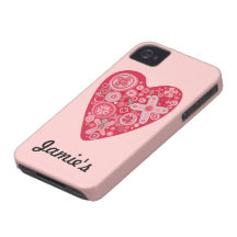 Quirky Heart iphone case iPhone 4 Covers
