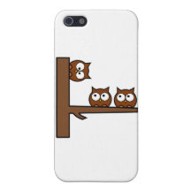 Quirky Owls Round The Bend Cases For iPhone 5