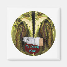 QUIT NOW -  Smoking is injurious to health Fridge Magnets