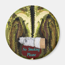 QUIT NOW -  Smoking is injurious to health Magnets