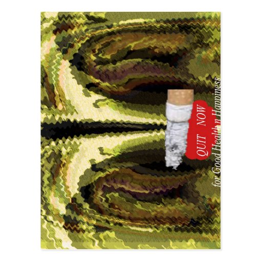 QUIT NOW -  Smoking is injurious to health Postcards