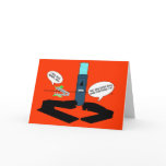 QUIT WORK GREETING CARD