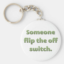 Quitting Time 2 (sq) Keychain