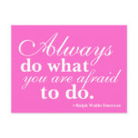 Quotable - Do What You Fear Most - Post Card