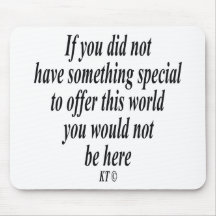 Quote for you are special mousemat