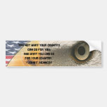 QUOTE KENNEDY - ASK NOT WHAT YOUR COUNTRY CAN DO BUMPER STICKERS