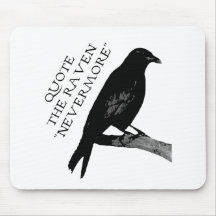 Quote The Raven Mouse Pads