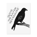 Quote The Raven Post Card
