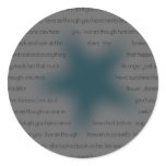 quotes; blue star stickers