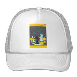 "QUOTES ~N~ MOTION" 42 by CARA G. RHODES Trucker Hat