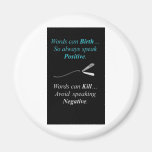 "QUOTES~N~ MOTION" GEAR WEAR 25 by CARA G. RHODES Magnet