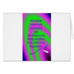 "QUOTES ~N~ MOTION" GEAR WEAR 5 by CARA G. RHODES Cards