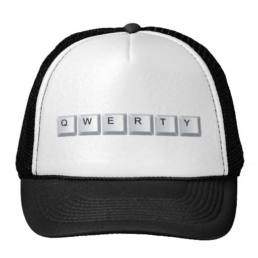 Qwerty Mesh Hats