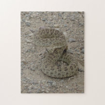 R0009 Prairie Rattlesnake Jigsaw Puzzles