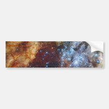 R136 Super Star Cluster Tarantula Nebula NGC 2070 Bumper Stickers