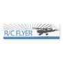 R/C Flyer Bumper Stickers