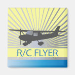 R/C Flyer Fridge Magnet