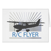R/C Flyer Greeting Cards
