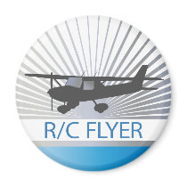 R/C Flyer Fridge Magnet