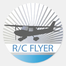 R/C Flyer Sticker