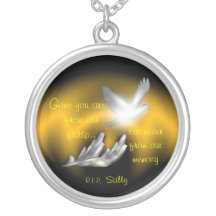 R.I.P/Condolence/In Memory of Necklace