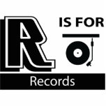 R Is For Records Photo Sculptures