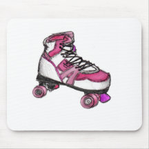 R is for Rollerskate Mouse Pad