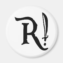 R! Pirate T-shirts Refrigerator Magnets